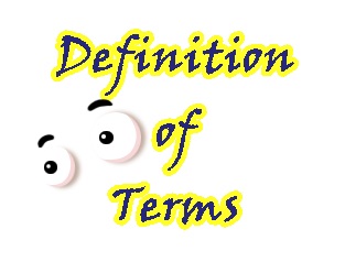 defining terms in a research paper