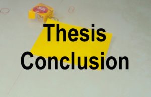 Concluding your dissertation