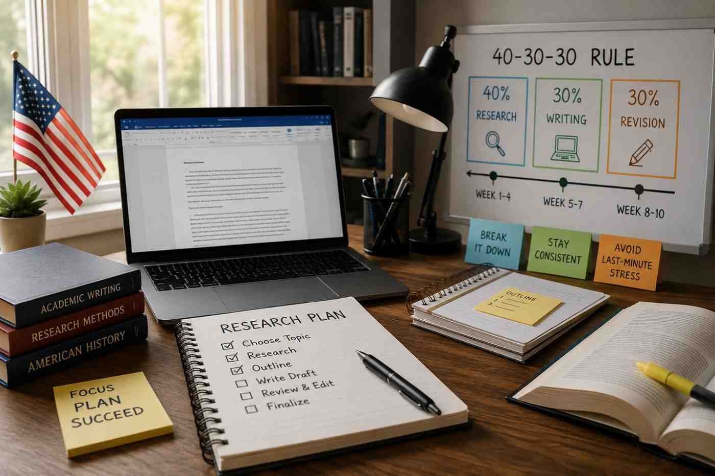 Break the Timeline Using the 40-30-30 Rule