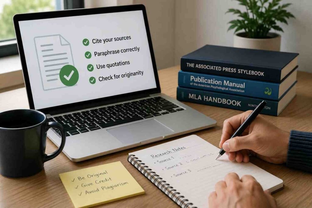How To Avoid Plagiarism In Research Papers When Using Online Sources