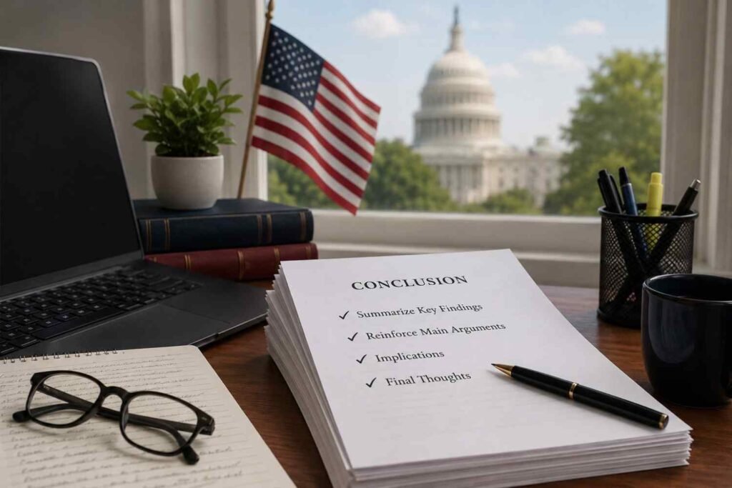 Tips For Writing A Strong Research Paper Conclusion With Clear Final Arguments